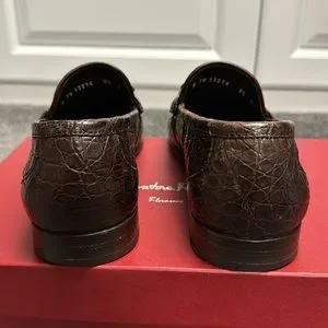 Salvatore Ferragamo Giostra 3 Mocca Crocodile Hickory Calf Loafer Salvatore Ferragamo | Shoes | Salvatore Ferragamo Giostra 3  main image 3
